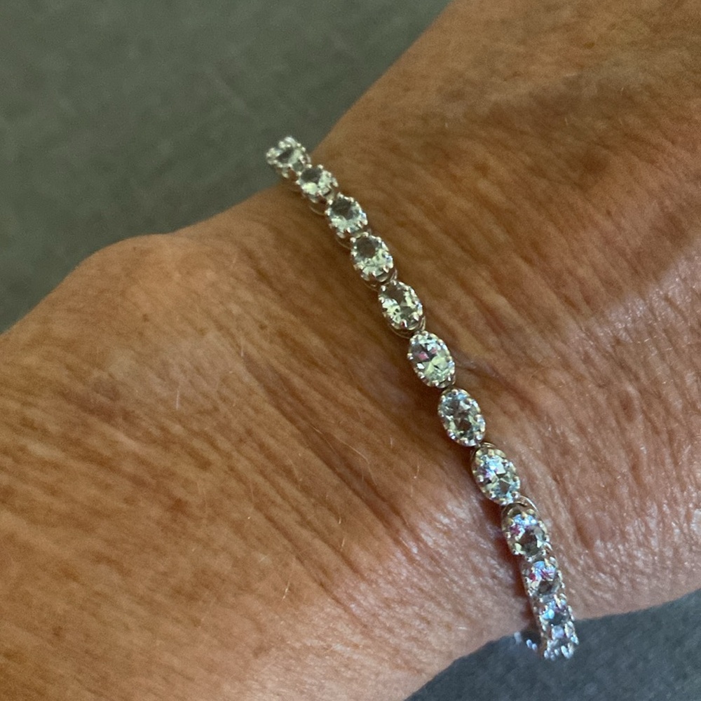 Sterling Silver Tennis Bracelet